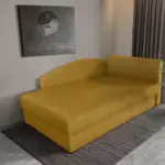 Barbi saroktámlás ágyneműtartós heverő őszarany