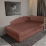 Barbi saroktámlás ágyneműtartós heverő toszkán vörös