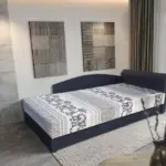 Elefántos saroktámlás heverő ágyneműtartóval ónix