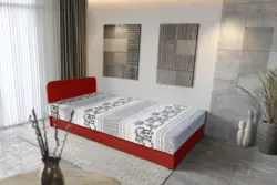 Fáni hagyományos heverő japán karminvörös