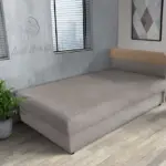 Gabi szamárszürke ágyneműtartós heverő 90x200