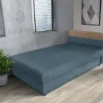 Gabi szürkés kadét ágyneműtartós heverő 90x200