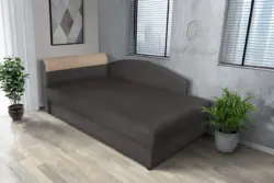 Maja ágyneműtartós saroktámlás heverő kvarcszürke