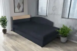 Maja ágyneműtartós saroktámlás heverő ónix