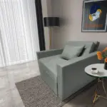 Mama ágyneműtartós fotelágy óezüst