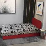 Virág hagyományos heverő japán karminvörös