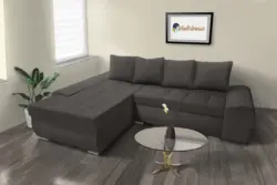 Wixy Gold L alakú sarokkanapé kvarcszürke