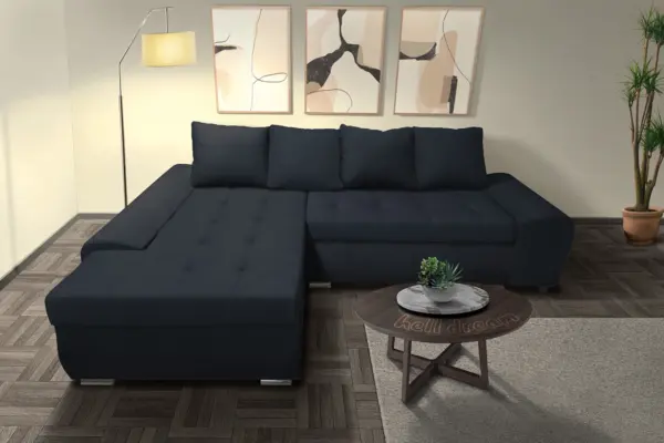 Wixy gold l alakú sarokkanapé ónix hatékony 2 méretben - image 2