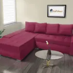 Wixy Gold L alakú sarokkanapé szeder