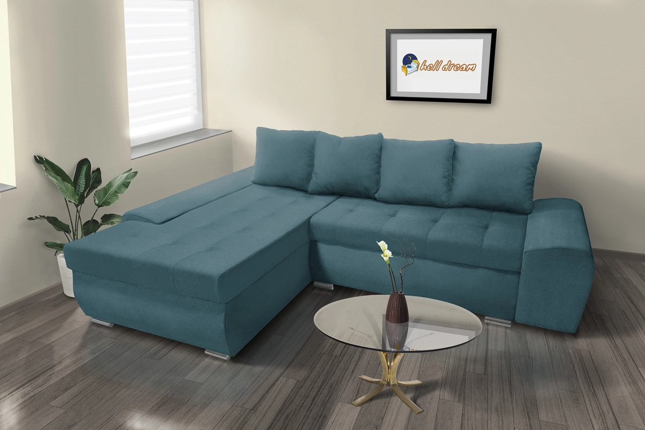 Wixy gold l alakú sarokkanapé szürkés kadét Wixy gold l alakú sarokkanapé szürkés kadét