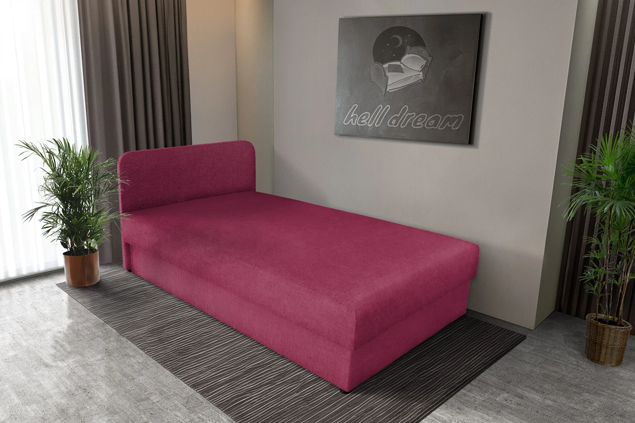 Zoé hagyományos ágyneműtartós heverő szeder