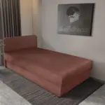 Zoé hagyományos ágyneműtartós heverő toszkán vörös