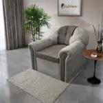 Alíz 1-es fotel ónszürke és vakondszürke