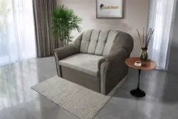 Alíz 2-es kanapé ágyazható vakondszürke és ónszürke