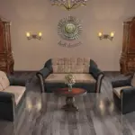 Alíz 3-2-1 ülőgarnitúra bivalyfekete és világos datolyabarna