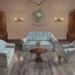 Alíz 3-2-1 ülőgarnitúra ónszürke és csukaszürke