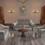 Alíz 3-2-1 ülőgarnitúra ónszürke és vakondszürke