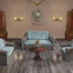 Alíz 3-2-1 ülőgarnitúra vakondszürke és csukaszürke