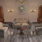 Alíz 3-2-1 ülőgarnitúra vakondszürke és világos datolyabarna