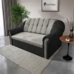 Alíz 3-as kanapé ágyazható bivalyfekete és ónszürke