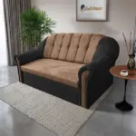 Alíz 3-as kanapé ágyazható bivalyfekete és világos datolyabarna