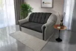Alíz 3-as kanapé ágyazható ónszürke és bivalyfekete