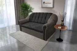 Alíz 3-as kanapé ágyazható vakondszürke és bivalyfekete