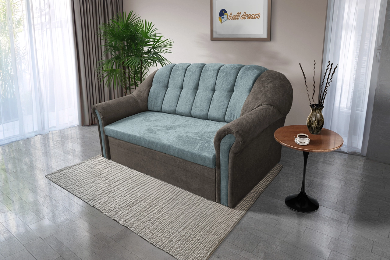 Alíz 3-as kanapé ágyazható vakondszürke és csukaszürke