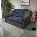 Alíz 3-as kanapé ágyazható vakondszürke és sötét palakék