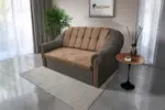 Alíz 3-as kanapé ágyazható vakondszürke és világos datolyabarna