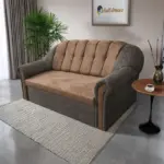 Alíz 3-as kanapé ágyazható vakondszürke és világos datolyabarna