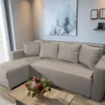 Baxi Gold ágyazható sarokülő ezüst serlegszürke