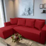 Baxi Gold ágyazható sarokülő japán karminvörös