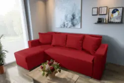 Baxi Gold ágyazható sarokülő japán karminvörös