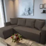 Baxi Gold ágyazható sarokülő mély földszürke