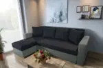 Baxi Gold ágyazható sarokülő óezüst és ónix