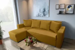 Baxi Gold ágyazható sarokülő őszarany