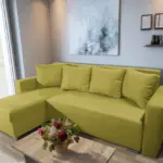 Baxi Gold ágyazható sarokülő őszi levélzöld