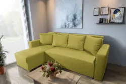 Baxi Gold ágyazható sarokülő őszi levélzöld