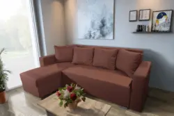 Baxi Gold ágyazható sarokülő toszkán vörös