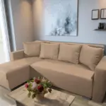 Baxi Gold ágyazható sarokülő világos fahéj