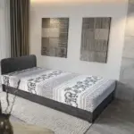 Fáni hagyományos heverő sötét szürke színű zsákszövet