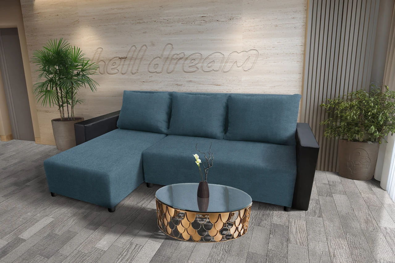 Lehel sarokkanapé remek szürkés kadét szövettel Lehel sarokkanapé remek szürkés kadét szövettel