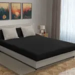 Zsanett franciaágy ezüst serlegszürke és fekete