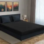 Zsanett franciaágy ónix és fekete