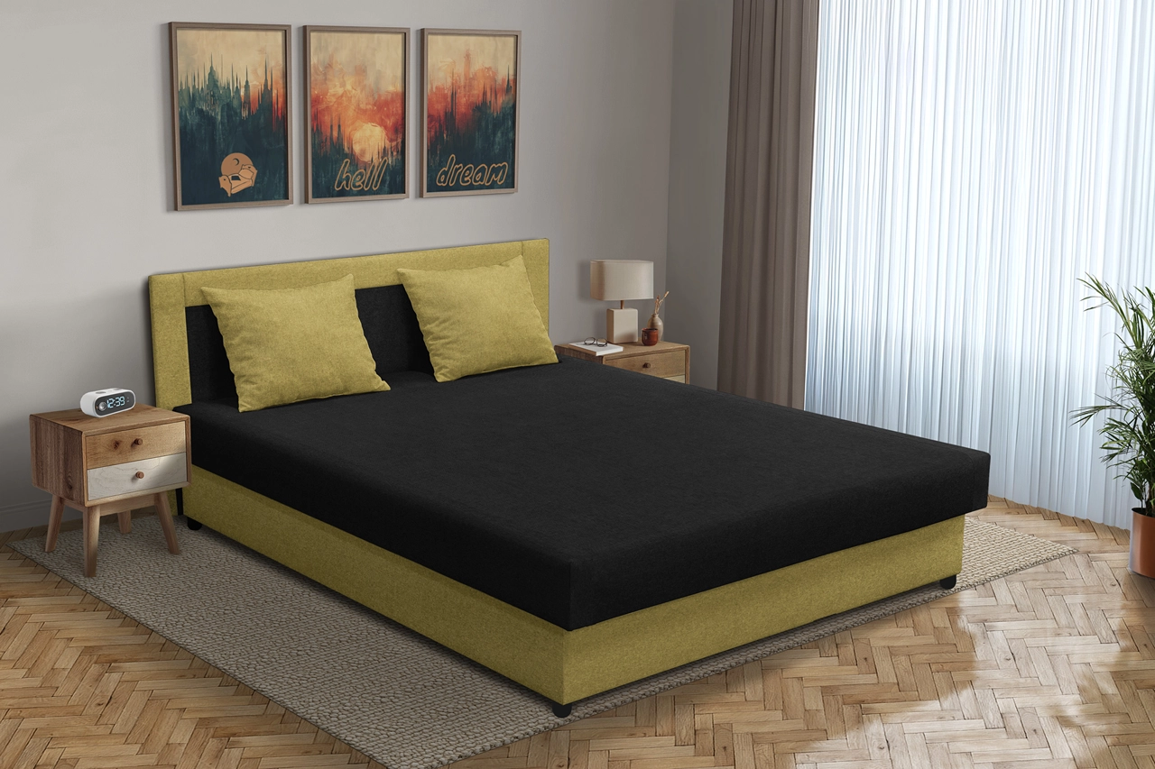 Zsanett franciaágy száraz olíva és fekete