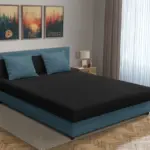 Zsanett franciaágy szürkés kadét és fekete