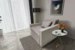 Mama ágyneműtartós fotelágy ezüst serlegszürke szamárszürke színben