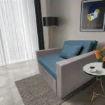 Mama ágyneműtartós fotelágy szamárszürke szürkés kadét színben